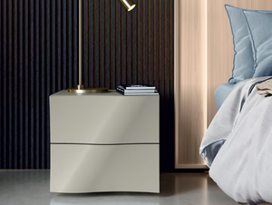 ANTIBES - Bedside table with drawers _ Febal Casa